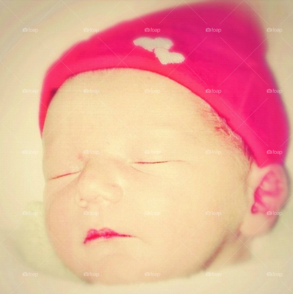 red baby love cute by clandra