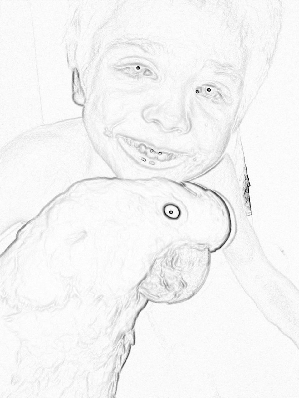 Art, Portrait, Illustration, One, Desktop