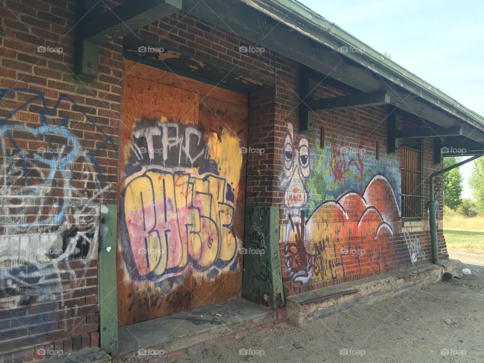 Graffiti, Abandoned, Wall, Building, Architecture