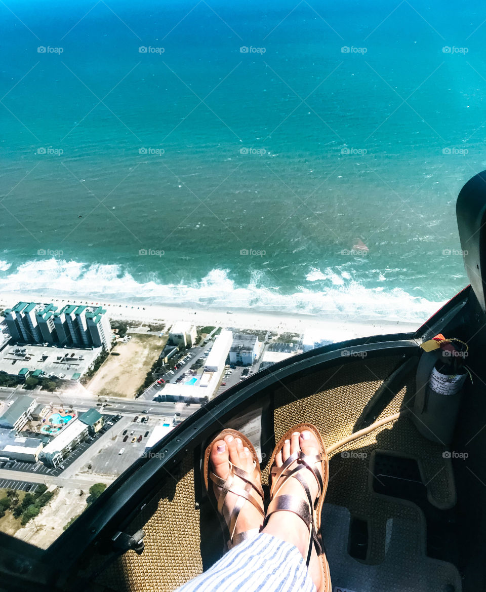 Helicopter Ride Over The Beach 🏖