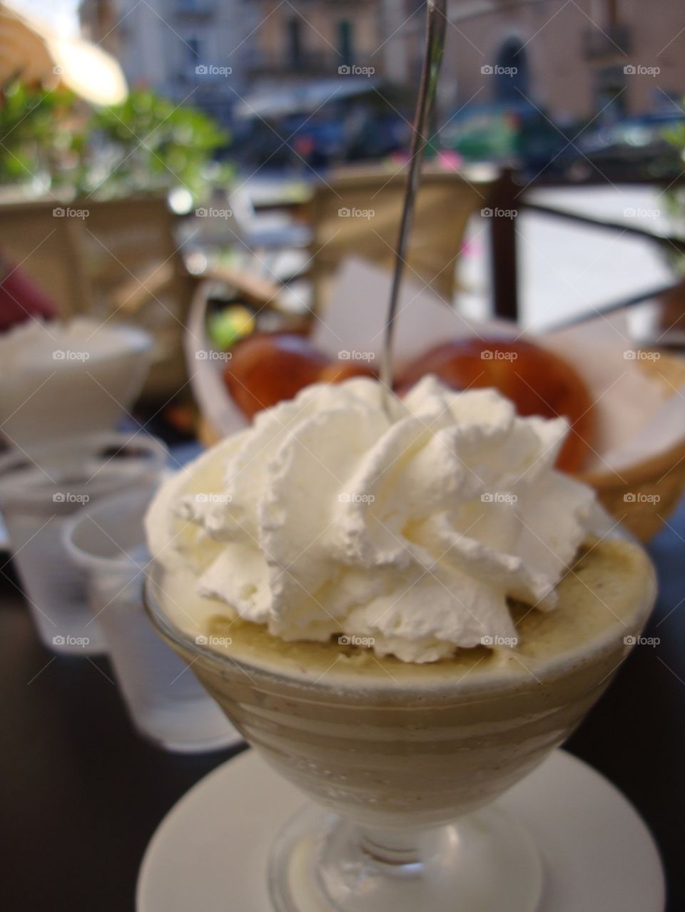 Granita, sicilian typical dessert