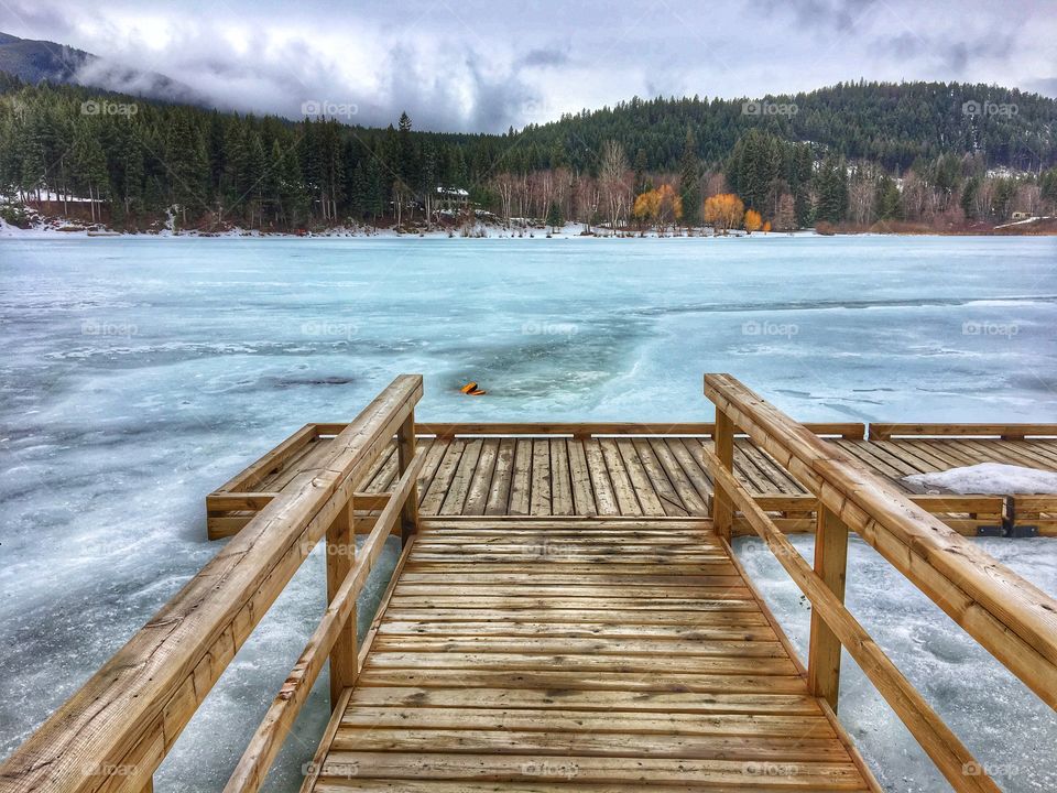 Winter dock 