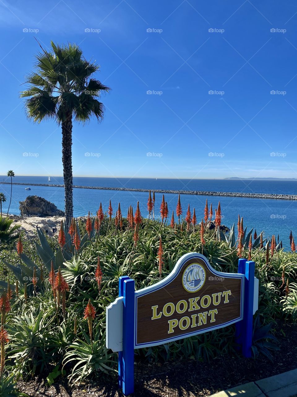 Lookout Point in Corona del Mar 