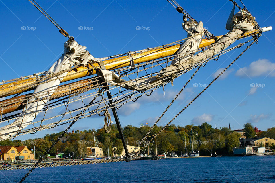 stockholm summer lake boat by lgt41