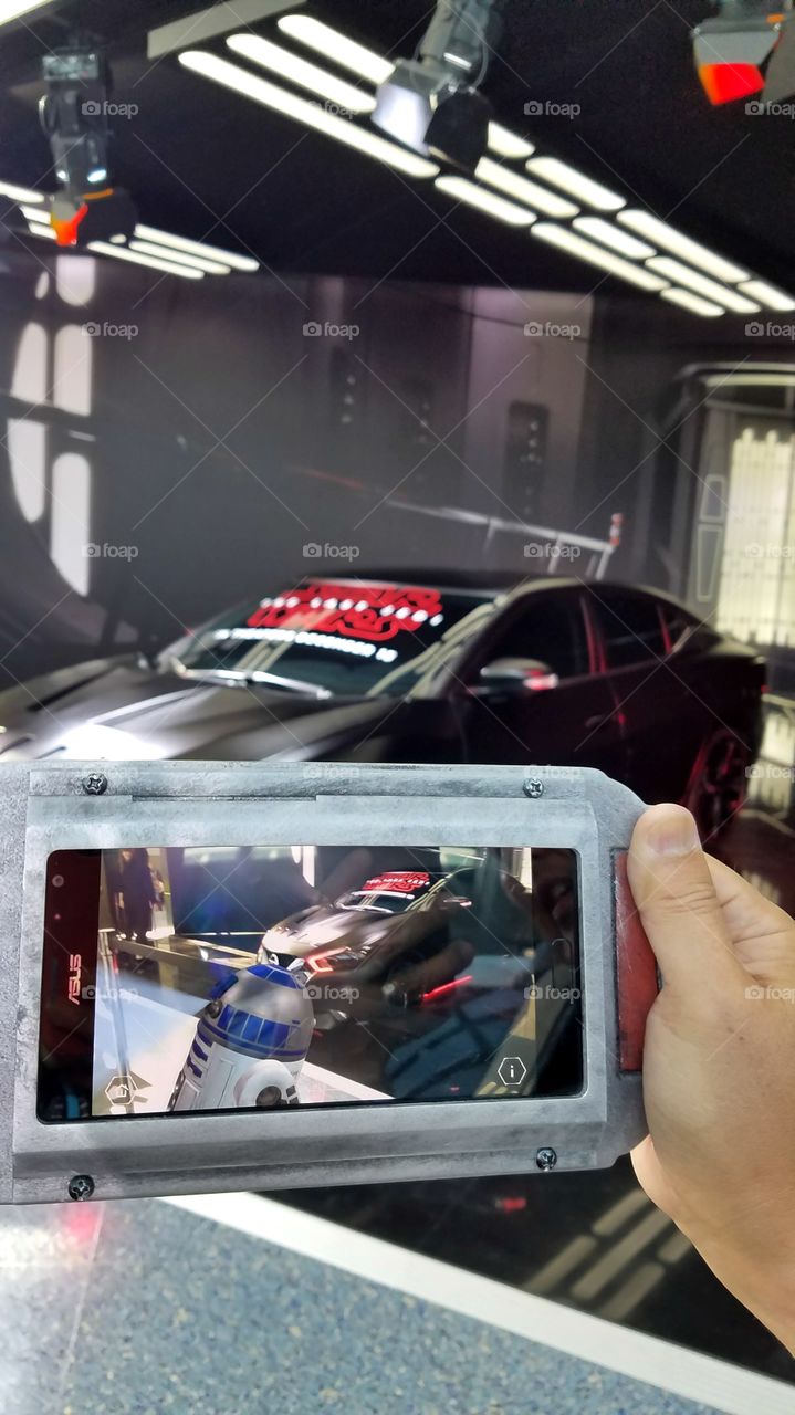 Virtual reality Star wars Nissan