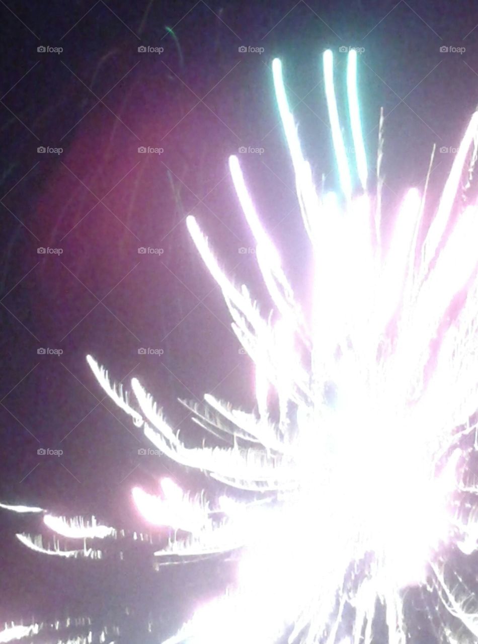 Fountain Firework. fountain display