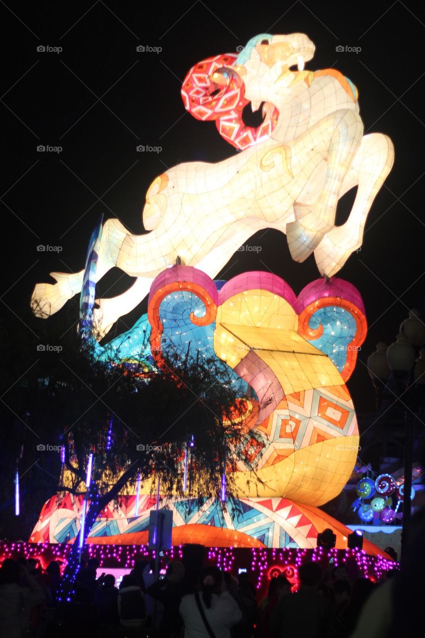 The main lamp of the Lunar New year's Lantern Festival