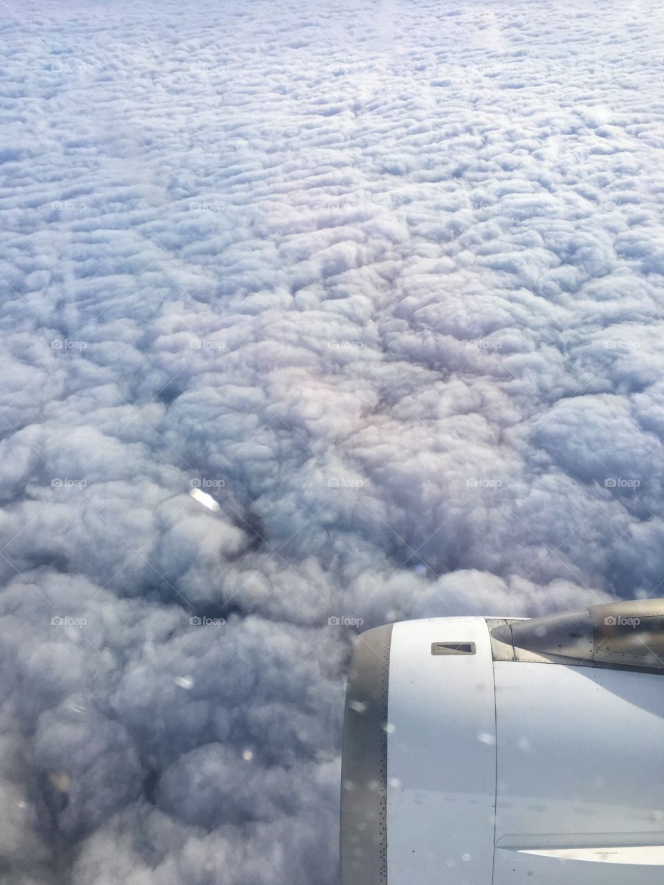 Sky clouds airplane 