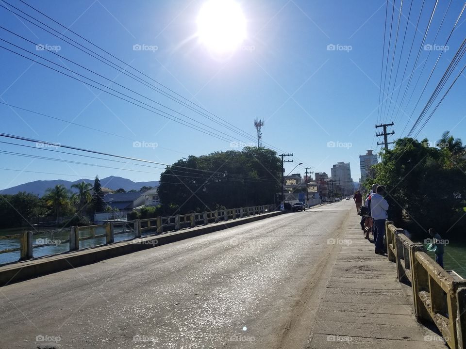 Ponte do rio Pequerê.