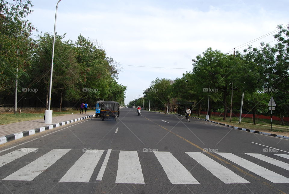 Road, Street, Asphalt, Guidance, Traffic