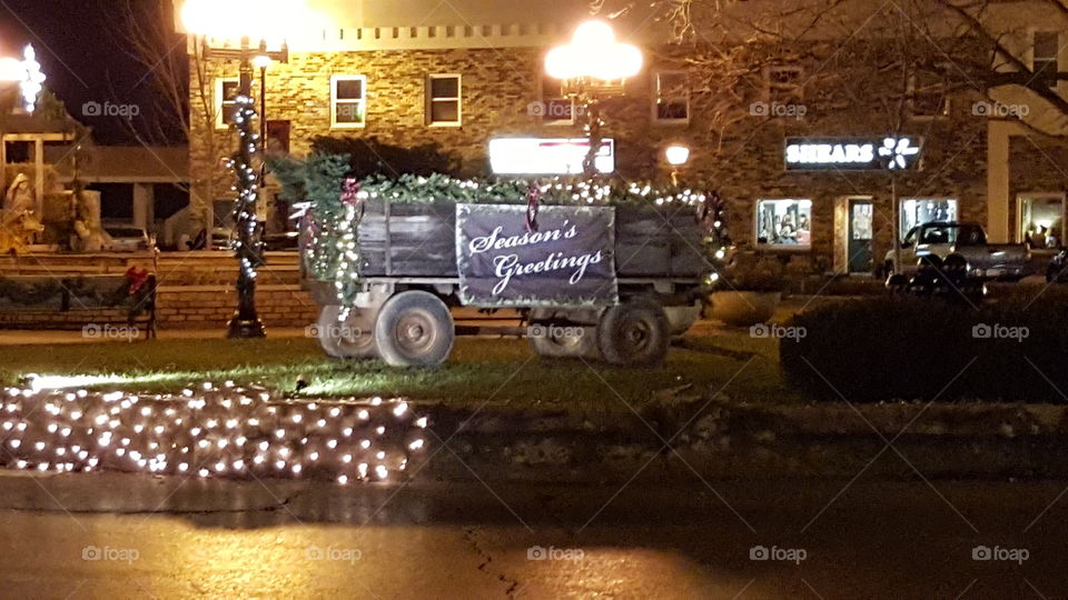 Christmas Tree Wagon
