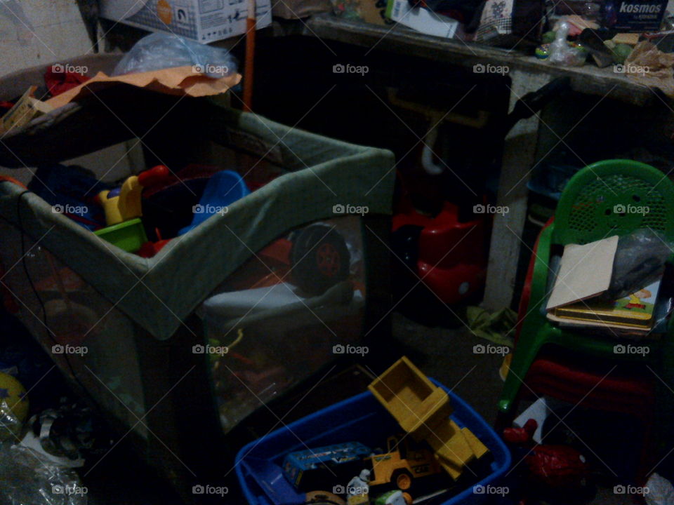 The hold of the child