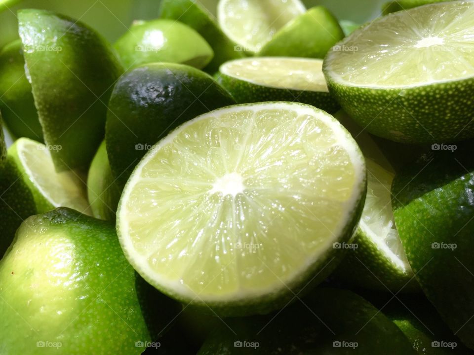 Lime up close