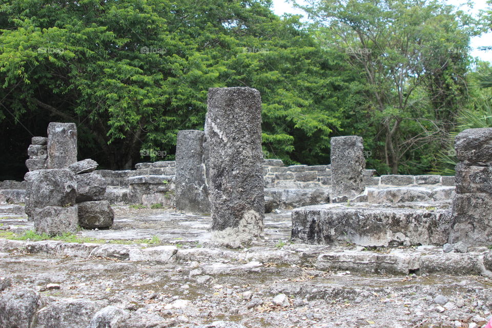 Ruins in Mexico