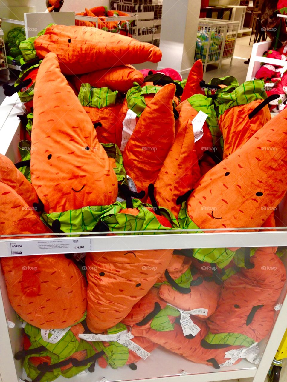 Carrots in IKEA