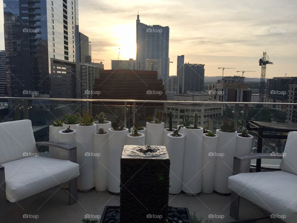 Rooftop in Austin, TX