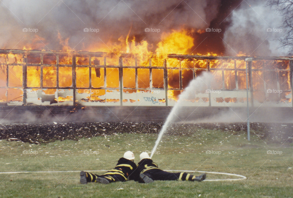 hot water fire building by MagnusPm