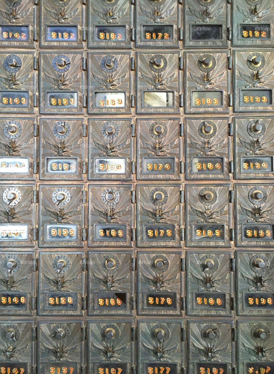 Post office boxes