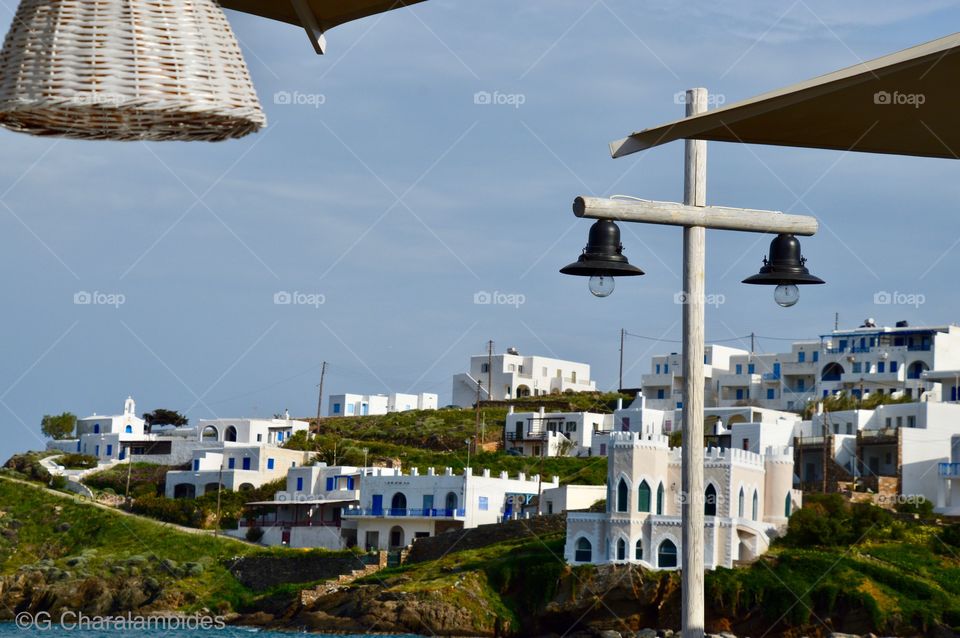 Loutra, Kythnos island, Hellas