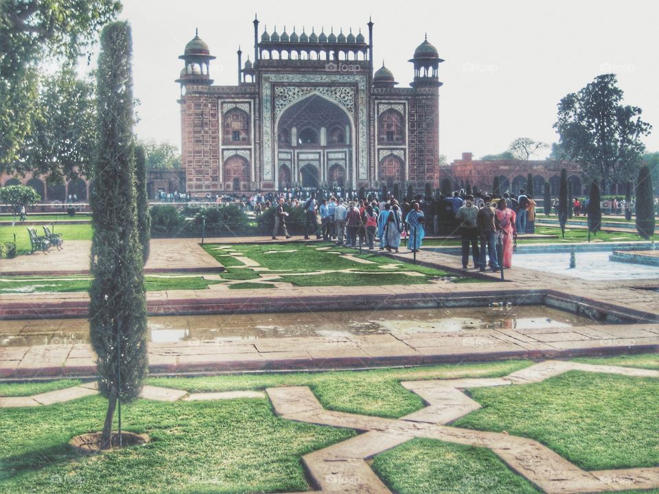 UNESCO World Heritage Site. Jana Masjid