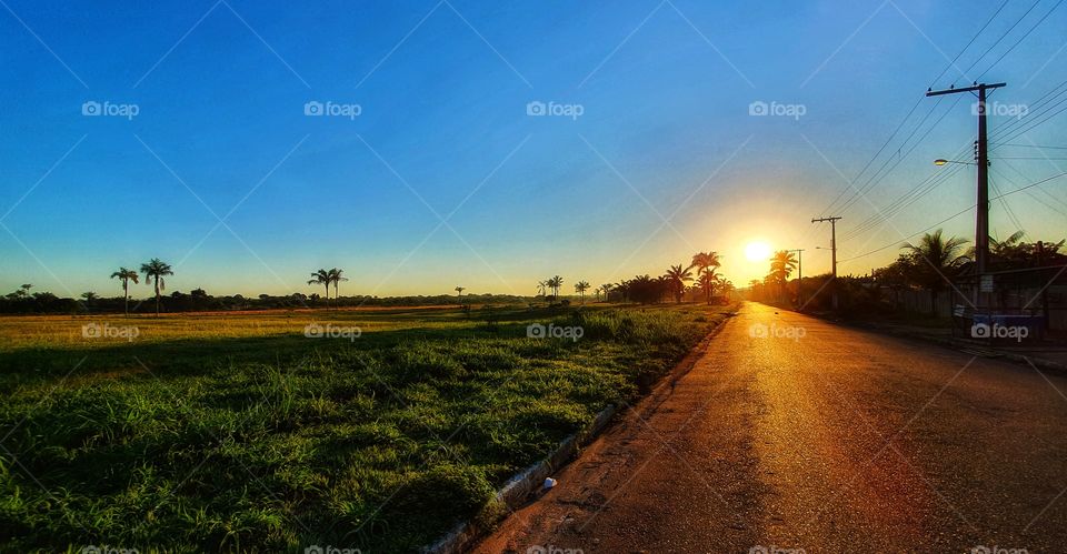 Nascer do Sol em Novo Aripuanã