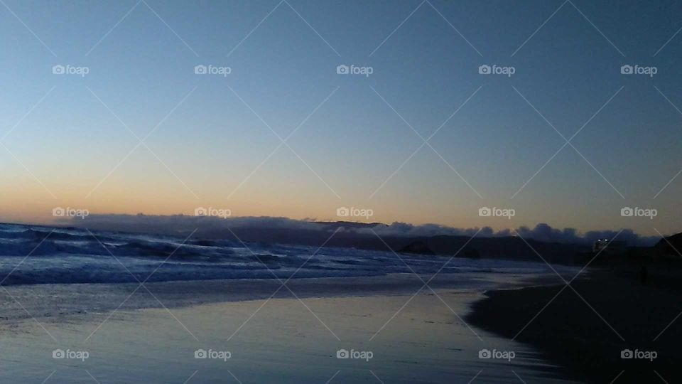 San Francisco Beach Sunset