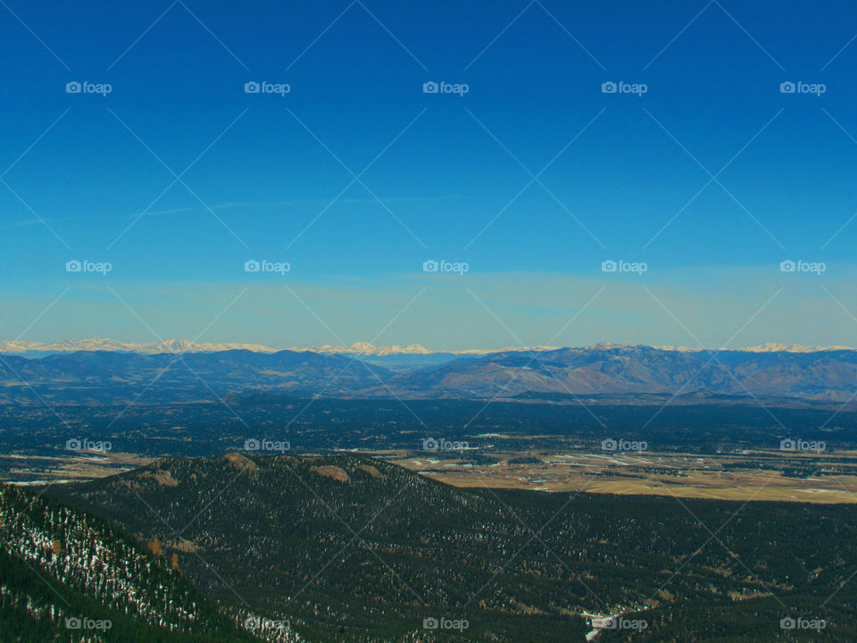 View of Colorado for Miles from Pikes Peak