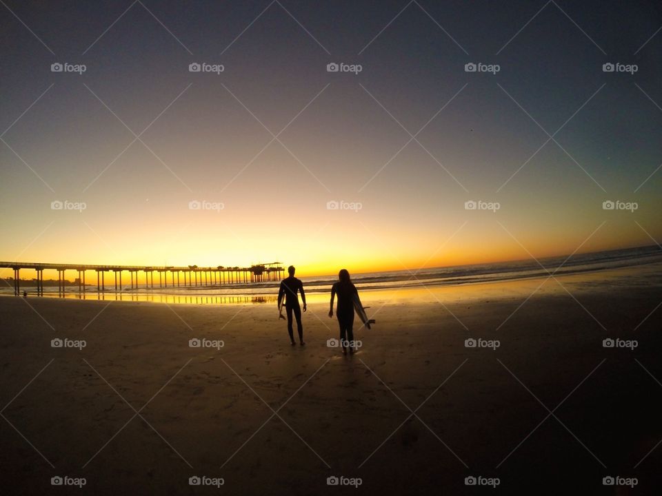 Sunset Surf Sesh