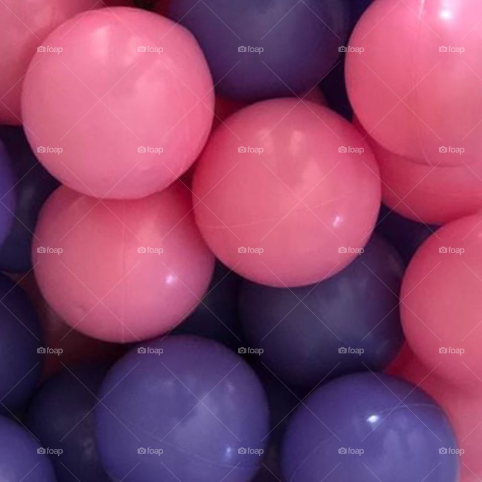 Pink And Purple Balls - Sphere