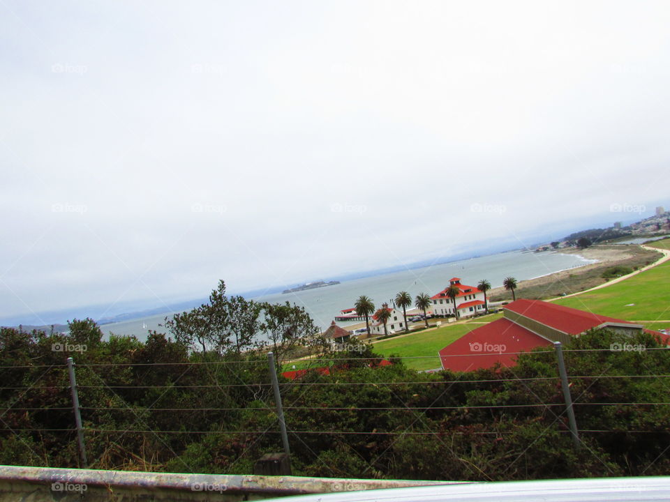 freeway view of landscape