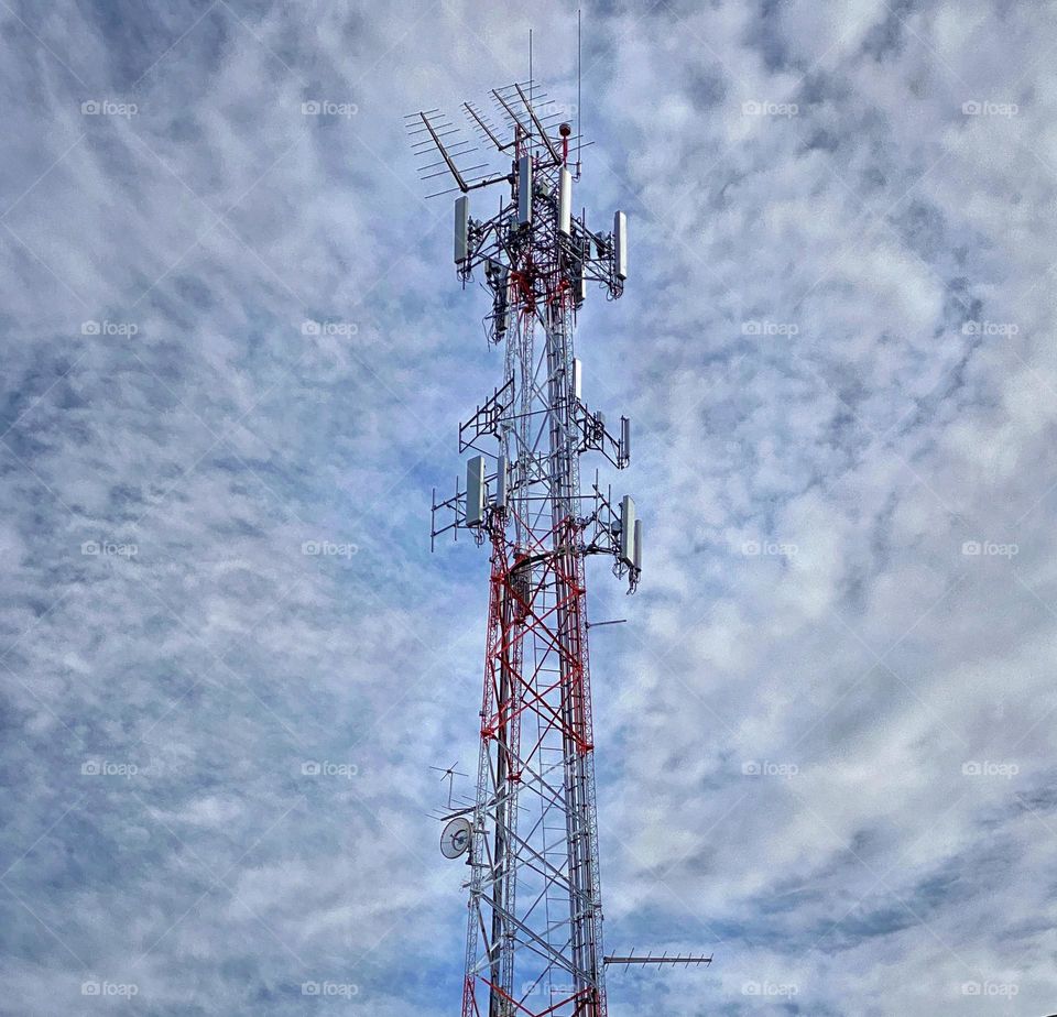 Cell phone communications tower