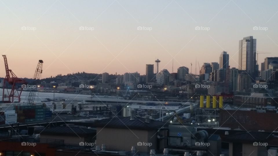 Seattle sunset