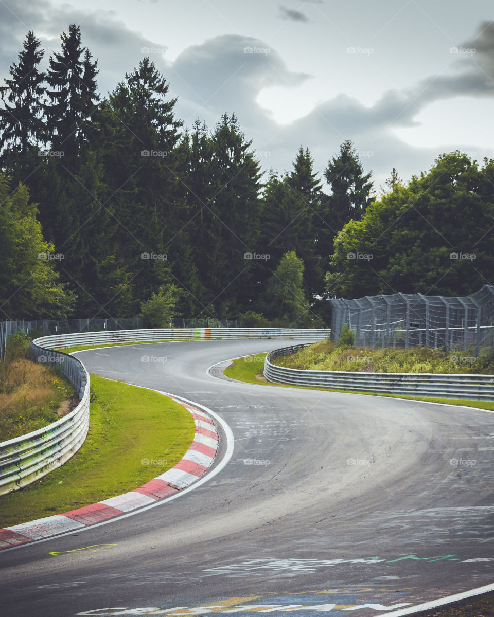Great corners at nurburgring nordschleife