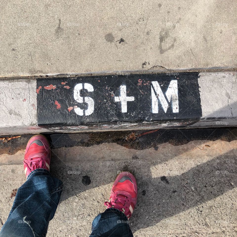 S&M sign 