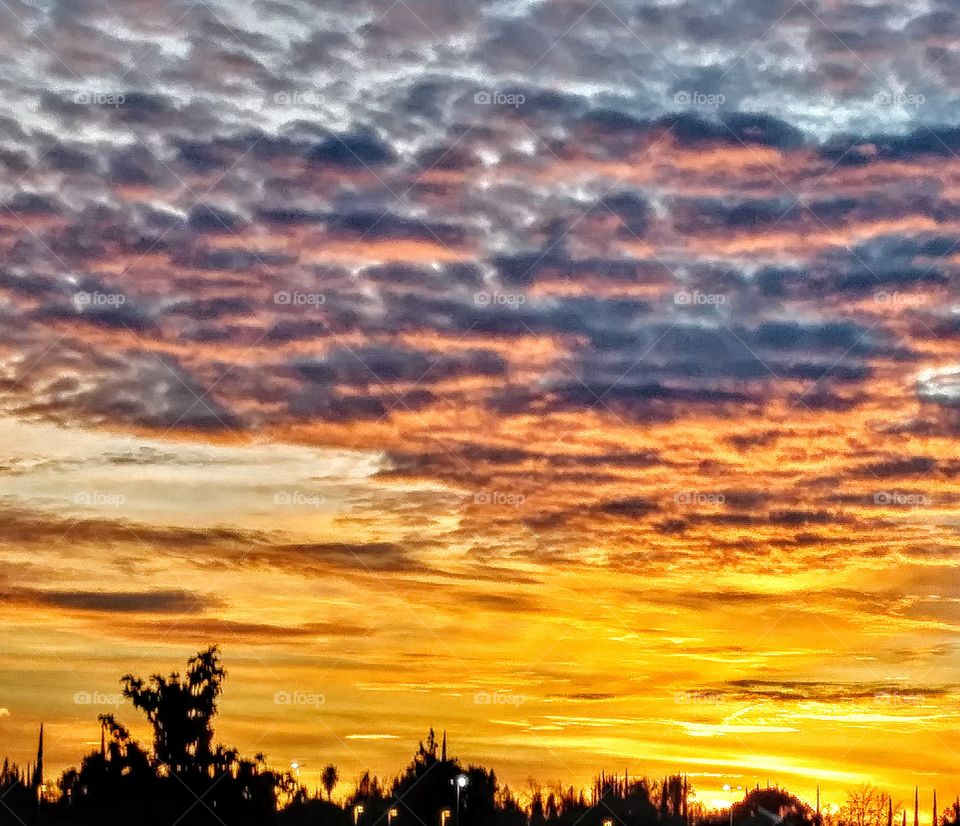 sunset 
Sacramento, California