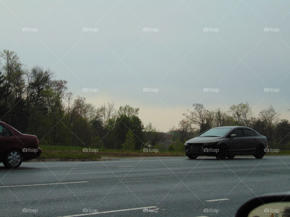 Car, Vehicle, Transportation System, Road, Landscape