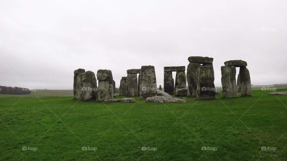 Mystic stonehenge, England