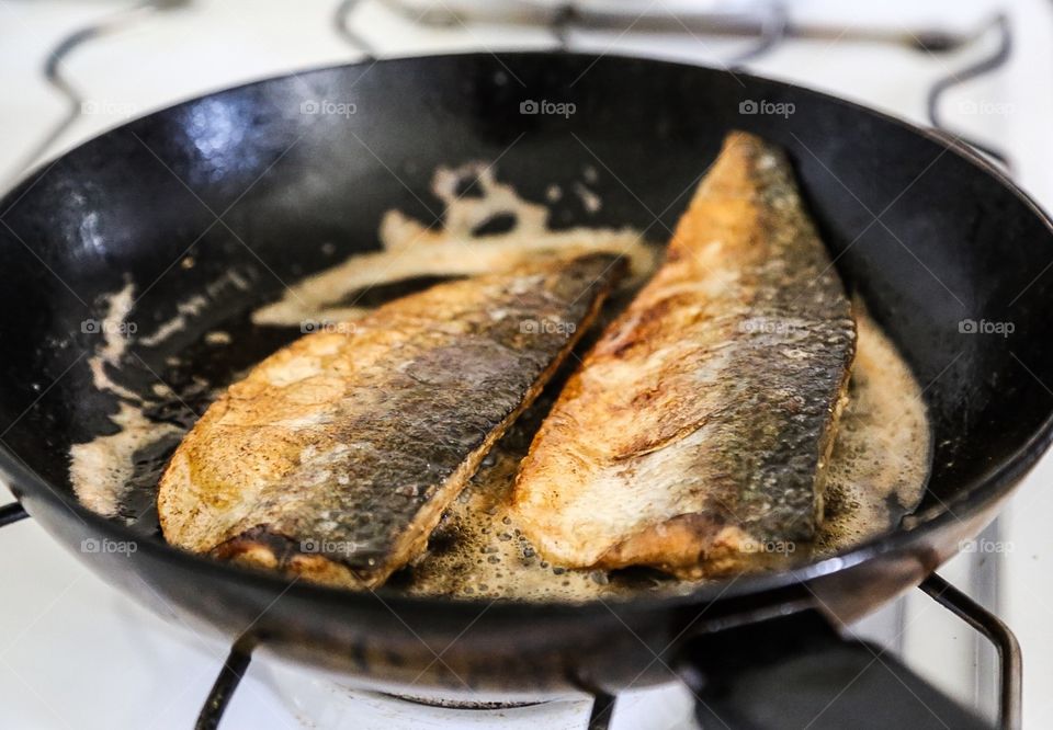 Frying Mackerel