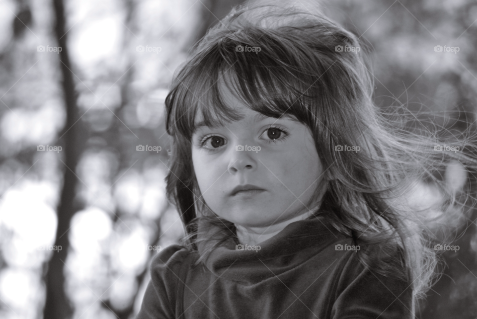 black and white toddler serious trees by sher4492000