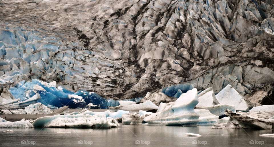 snow mountain ice hill by refocusphoto