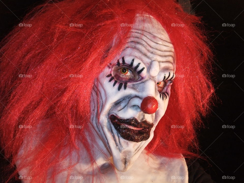 Scarier Clown Close-up  