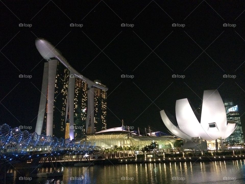 Marina sands skyline 
