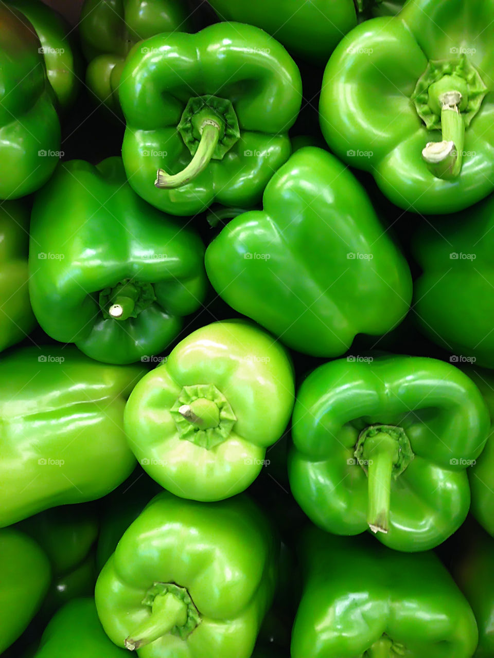 Green peppers 