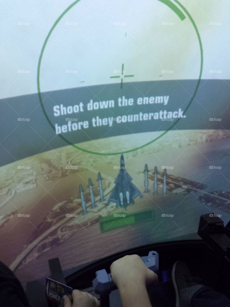 Dome Screen Dog Fight