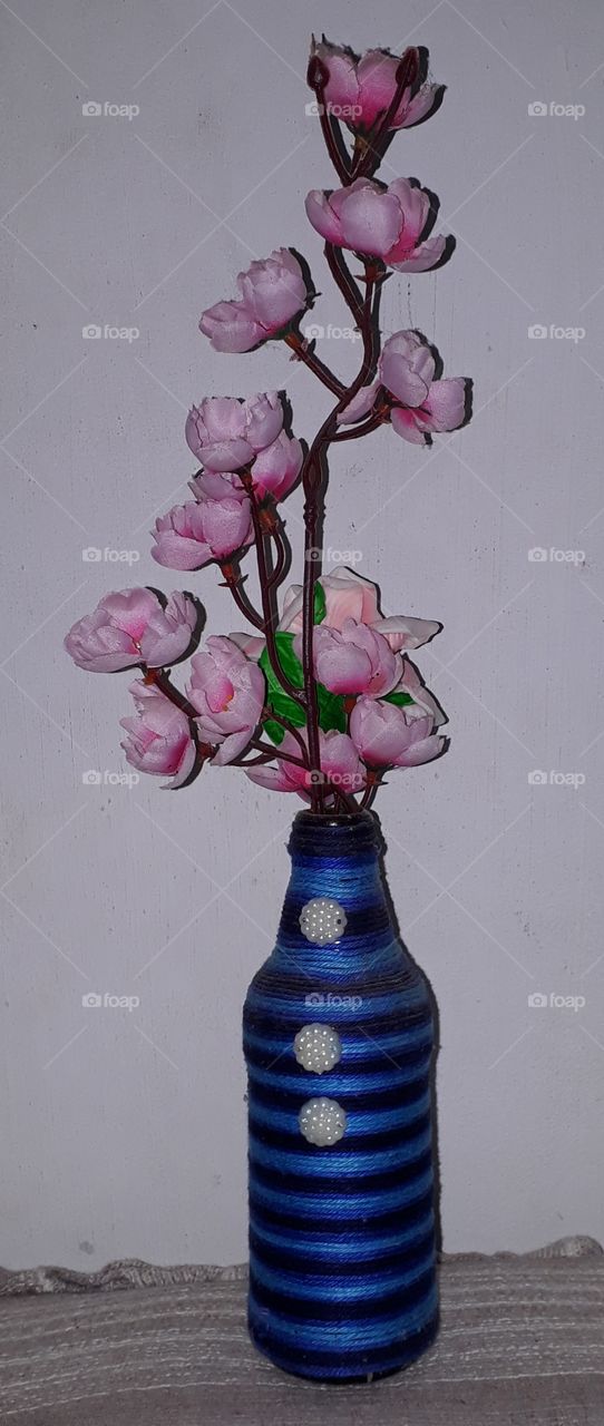 Arte Vaso Desing Vasos de Flores Decoração Material Flores Material Biodegradável