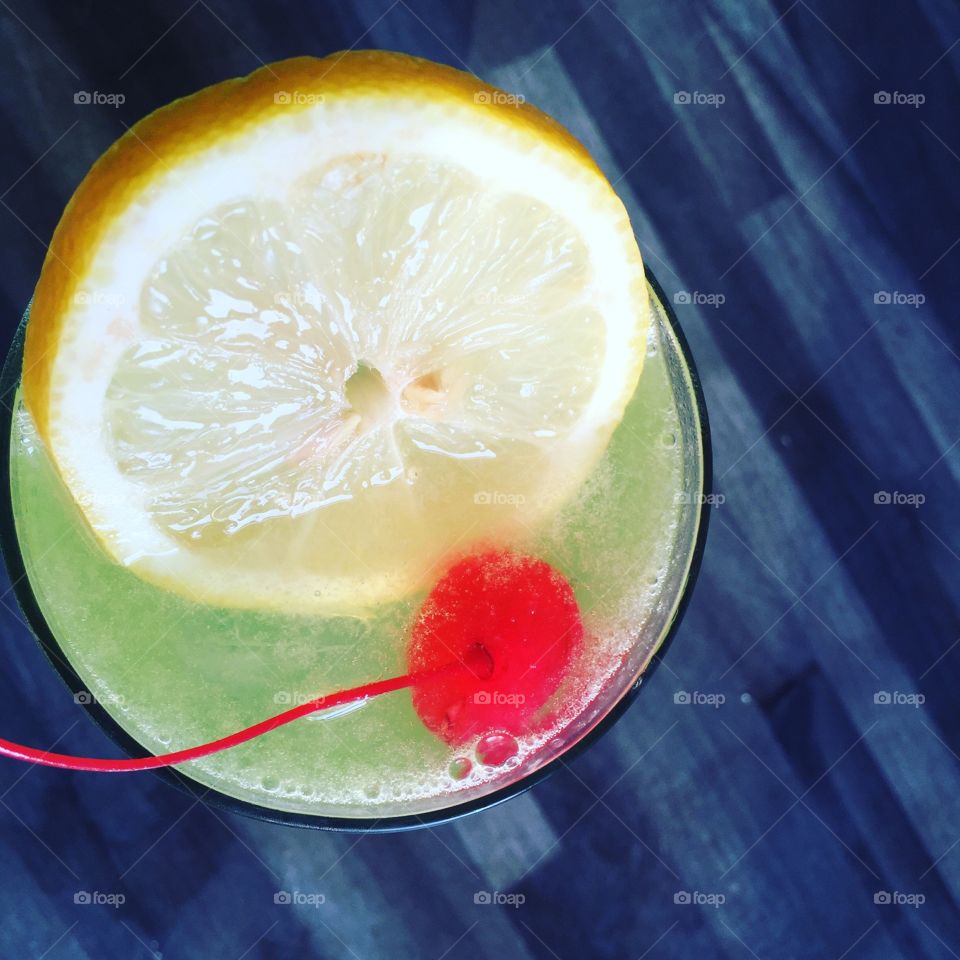 Midori Sour cocktail