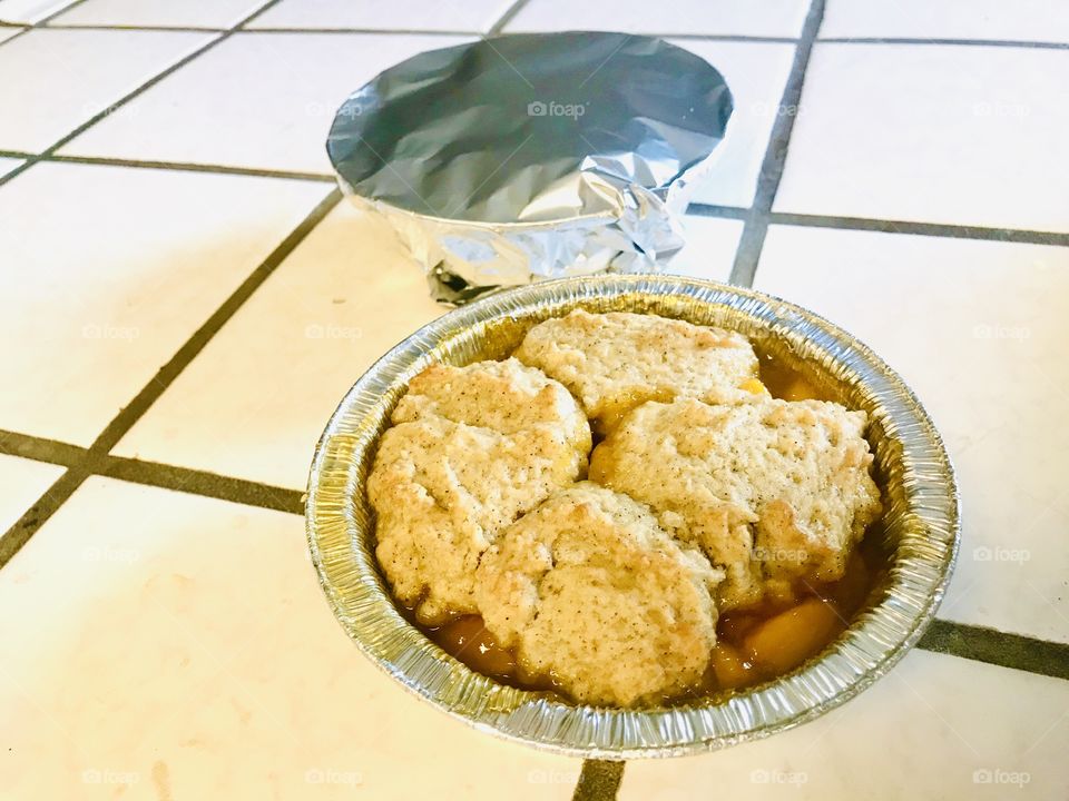 Peach Cobbler 