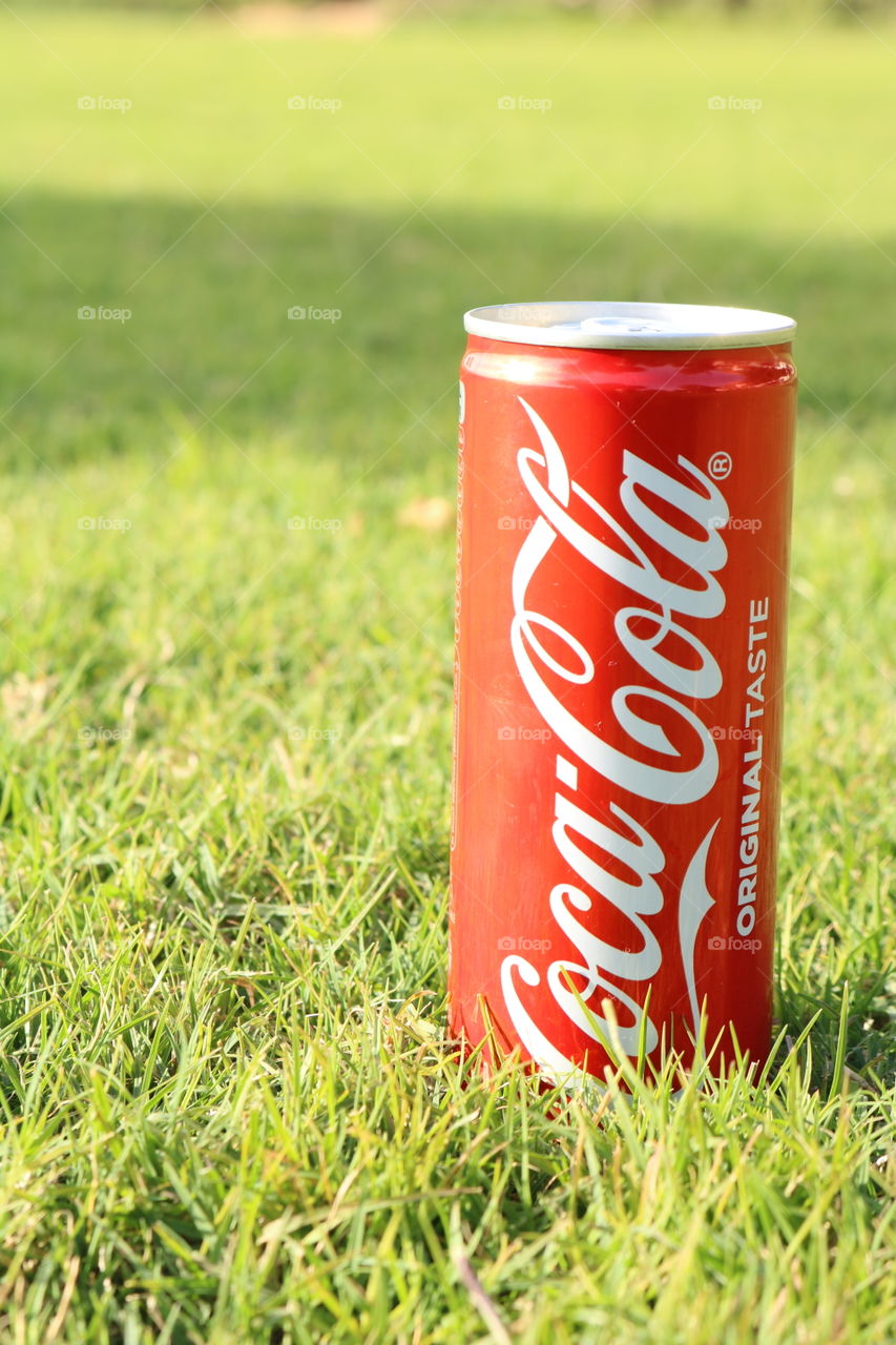 Coca-Cola in the Garden