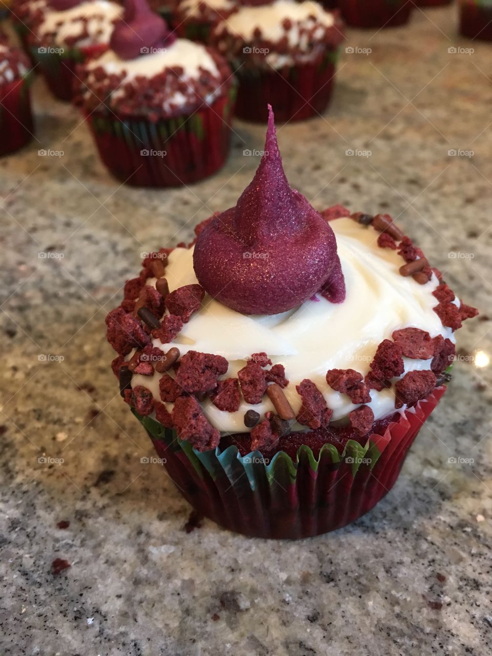 Red velvet diva cupcakes 