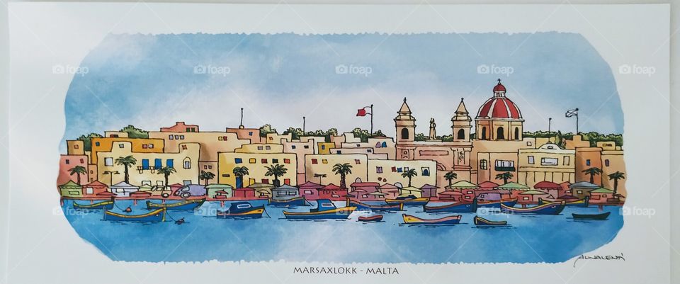 #marsaxlokk #malta #alessandrovalenti